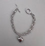 Chain Bracelet with Heart