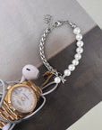 Asymmetric Pearl bracelet