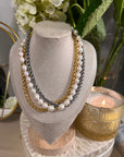 Freshwater Natural Pearl Necklace Transformer